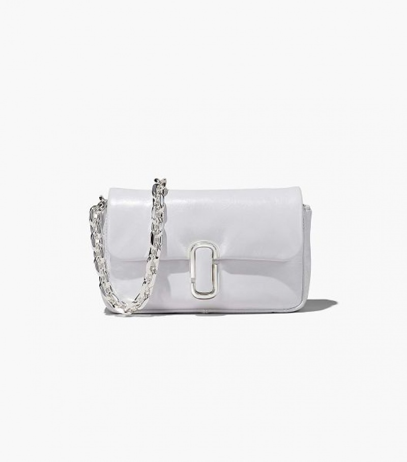 White Women\'s Marc Jacobs The J Marc Mini Shoulder Bags | 67254YWOB