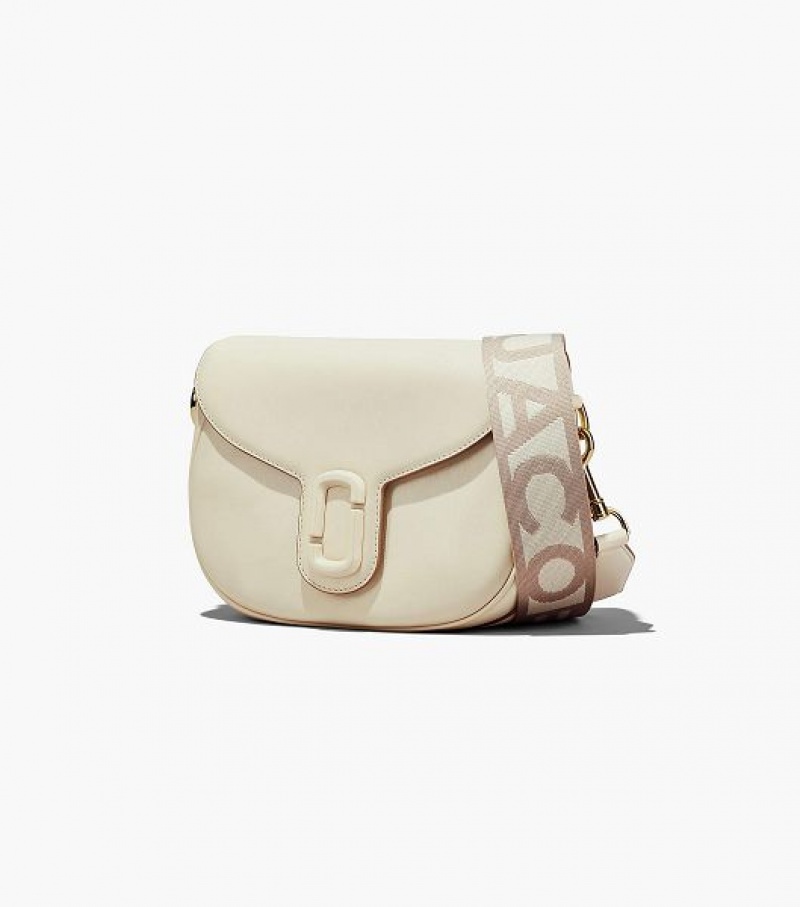 White Women's Marc Jacobs The J Marc Saddle Bags | 19578TUSV