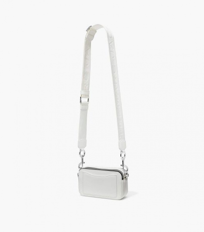 White Women's Marc Jacobs The Snapshot DTM Crossbody Bags | 92430PYJB