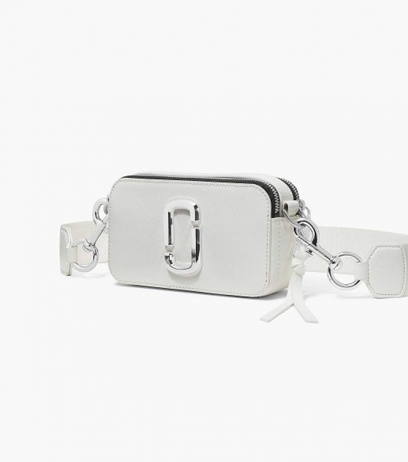 White Women's Marc Jacobs The Snapshot DTM Crossbody Bags | 92430PYJB