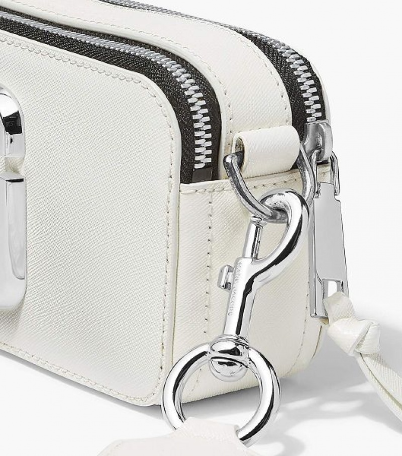 White Women's Marc Jacobs The Snapshot DTM Crossbody Bags | 92430PYJB