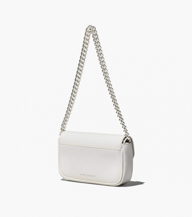 White / Silver Women's Marc Jacobs The J Marc Mini Bags | 10754BCZL