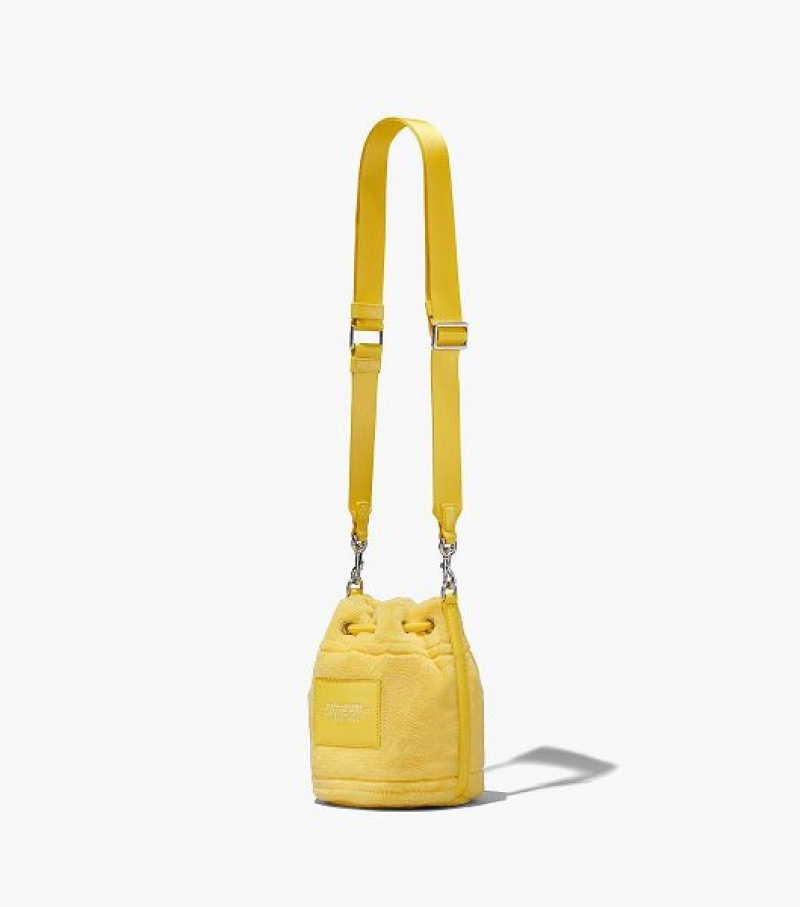 Yellow Women's Marc Jacobs The Terry Bucket Bags | 52764PWTN