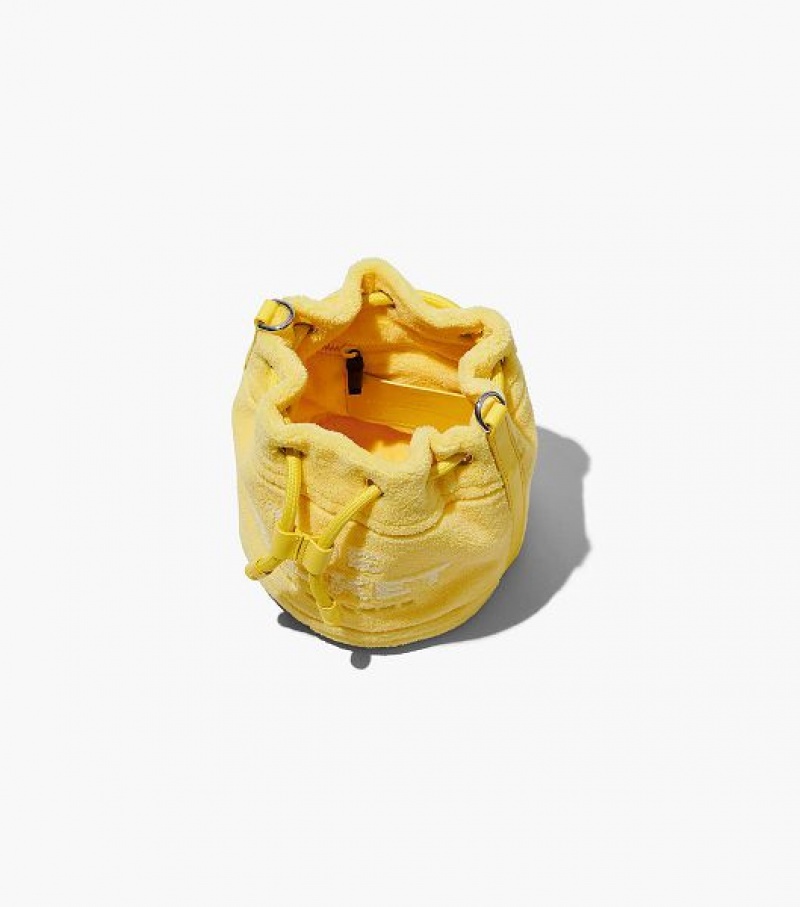 Yellow Women's Marc Jacobs The Terry Bucket Bags | 52764PWTN