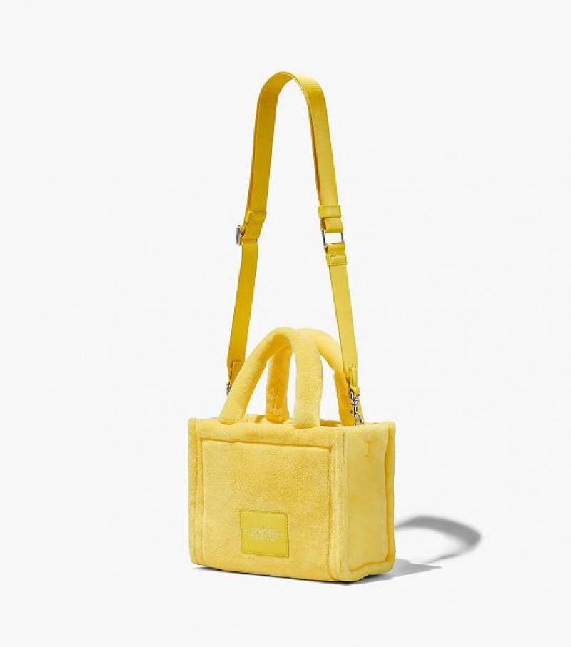 Yellow Women's Marc Jacobs The Terry Small Tote Bags | 51974BEVH