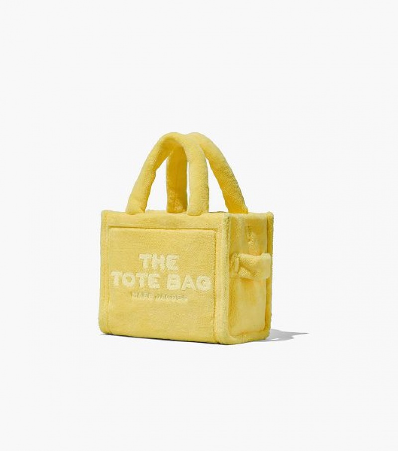 Yellow Women's Marc Jacobs The Terry Small Tote Bags | 51974BEVH