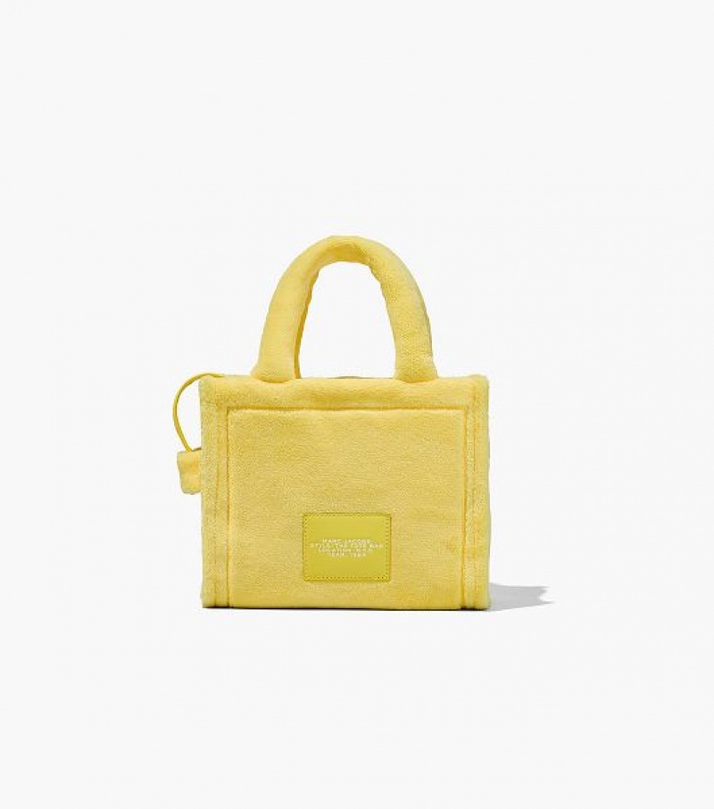 Yellow Women's Marc Jacobs The Terry Small Tote Bags | 51974BEVH